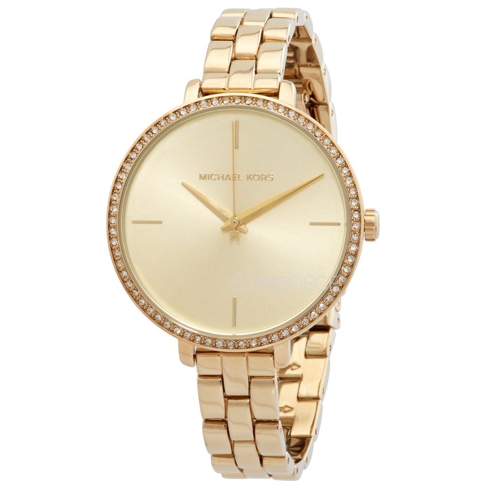 Michael kors Charley quartz crystal gold Watch|MK4399